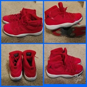 Kids Air Jordan Retro 11 Red